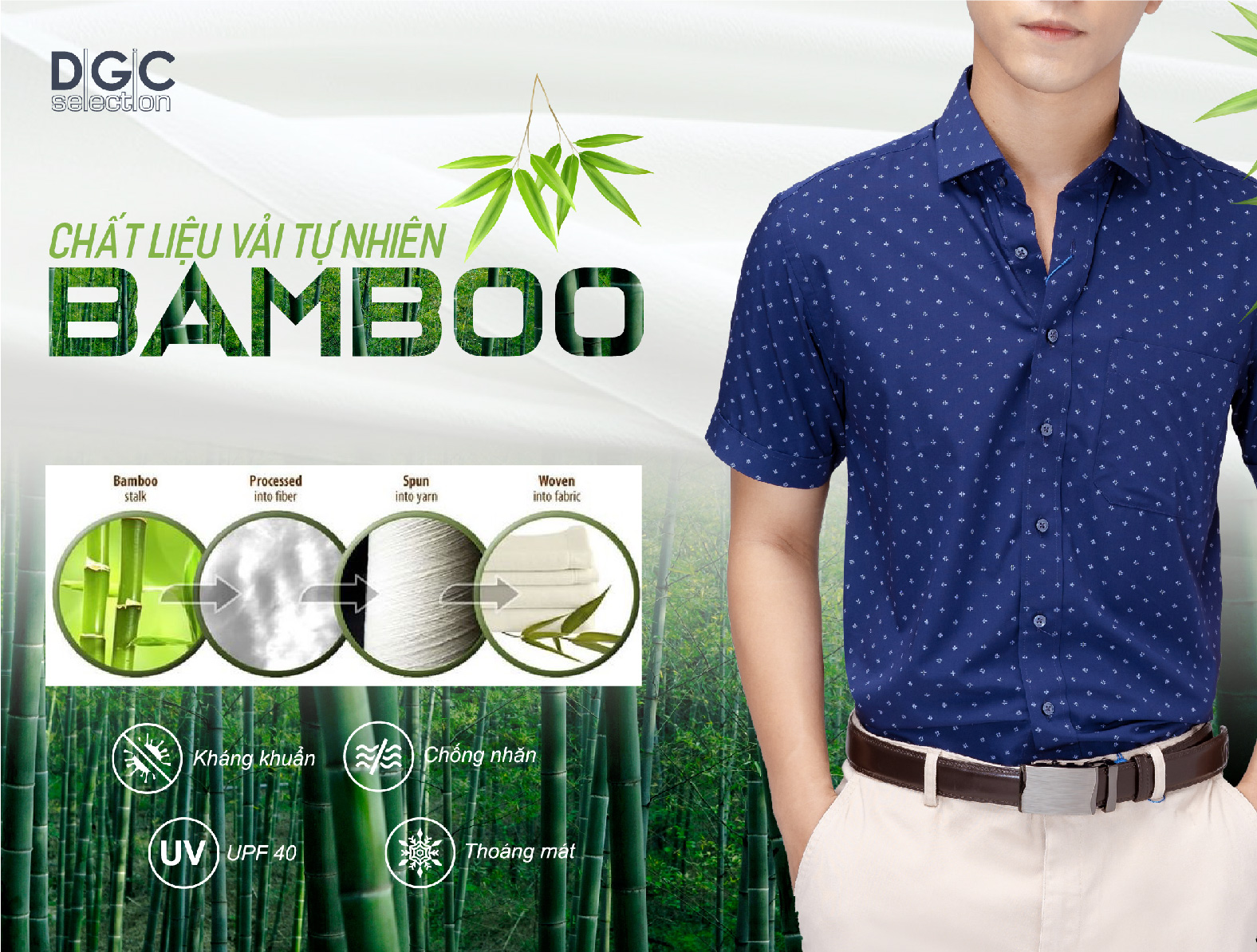 BAMBOO - CHẤT LIỆU TỪ SỢI TRE TỰ NHIÊN